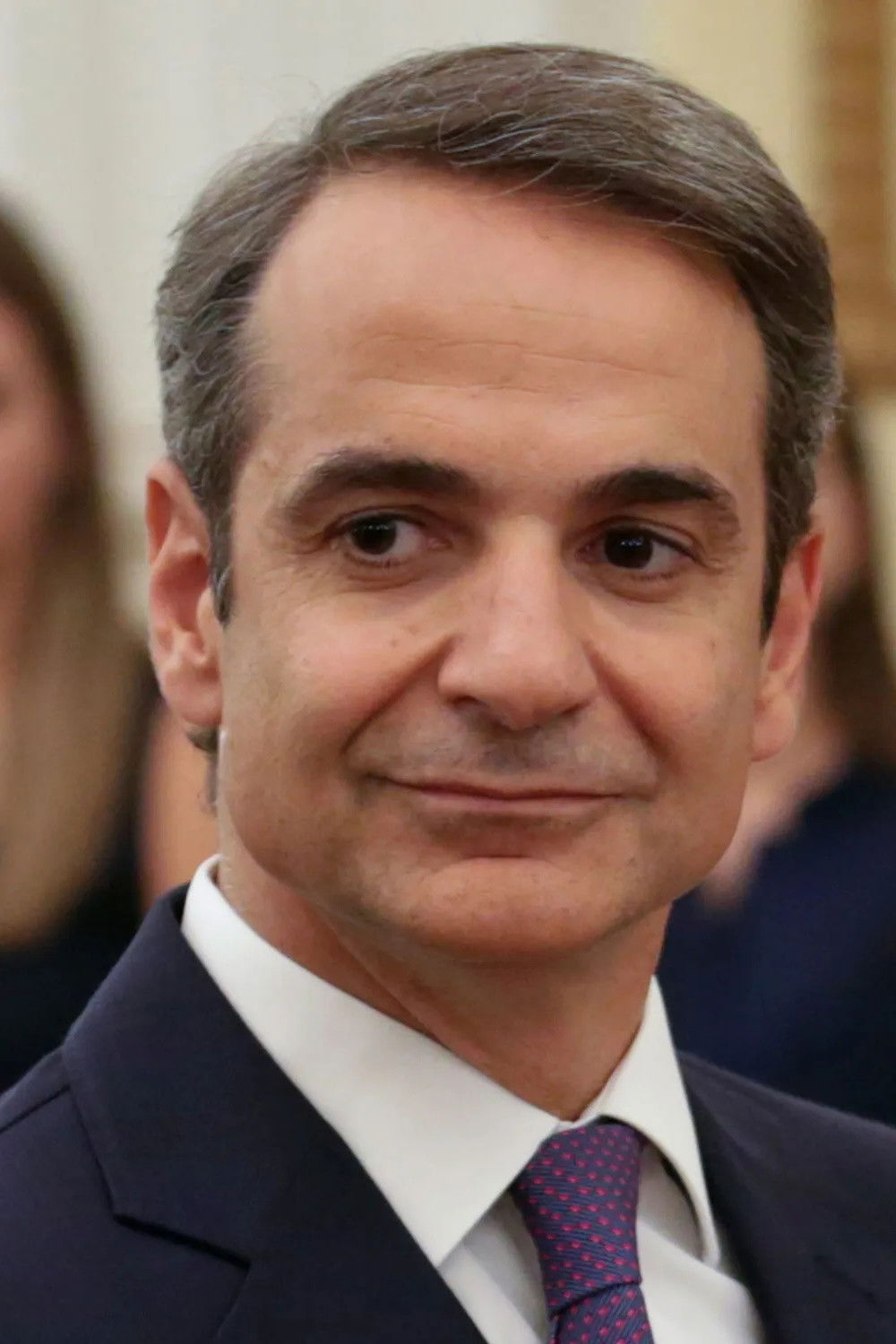 et billede af Kyriakos Mitsotakis