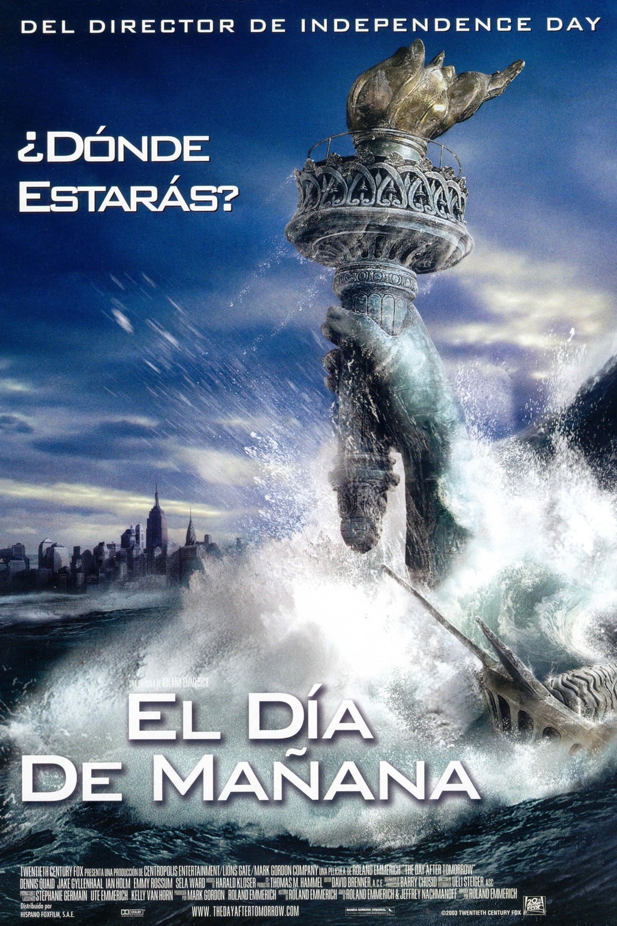 The Day After Tomorrow (2004) - Posters — The Movie Database (TMDb) - El Dia Despues De Mañana Tom Cruise