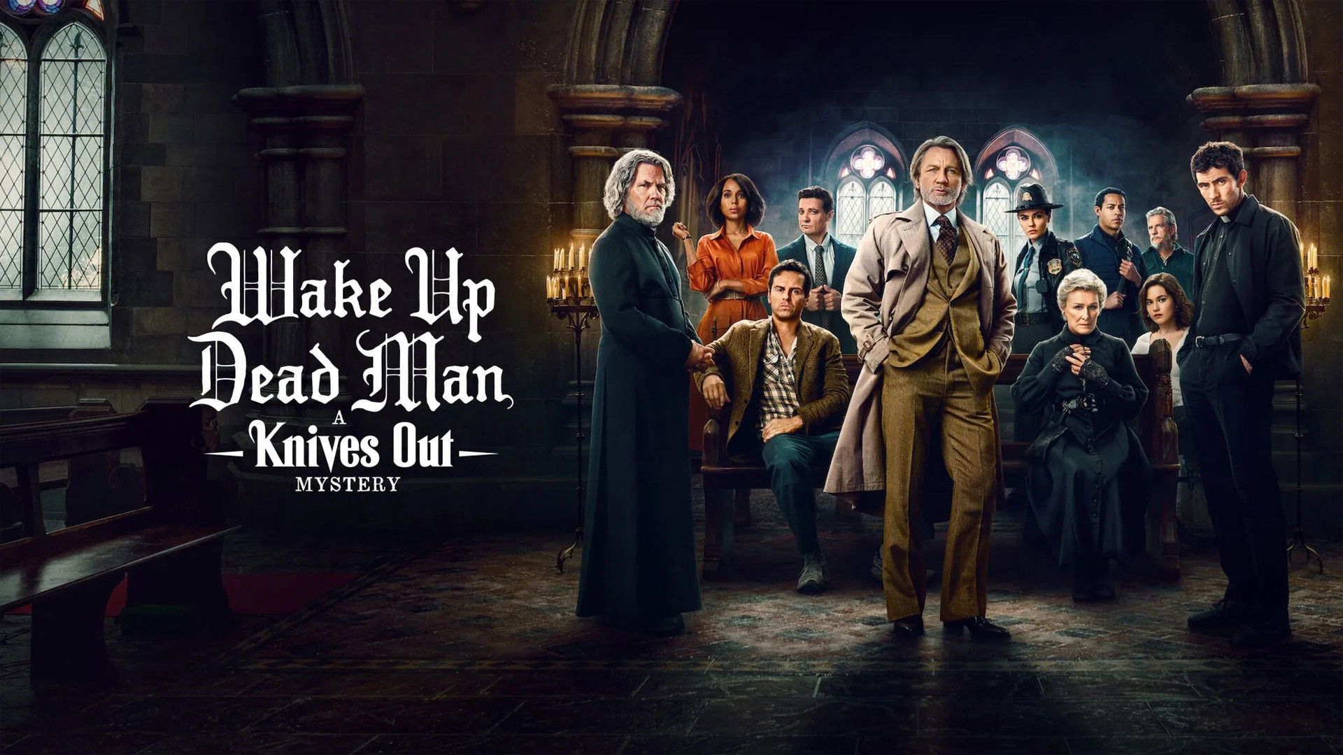 Wake Up Dead Man: A Knives Out Mystery backdrop