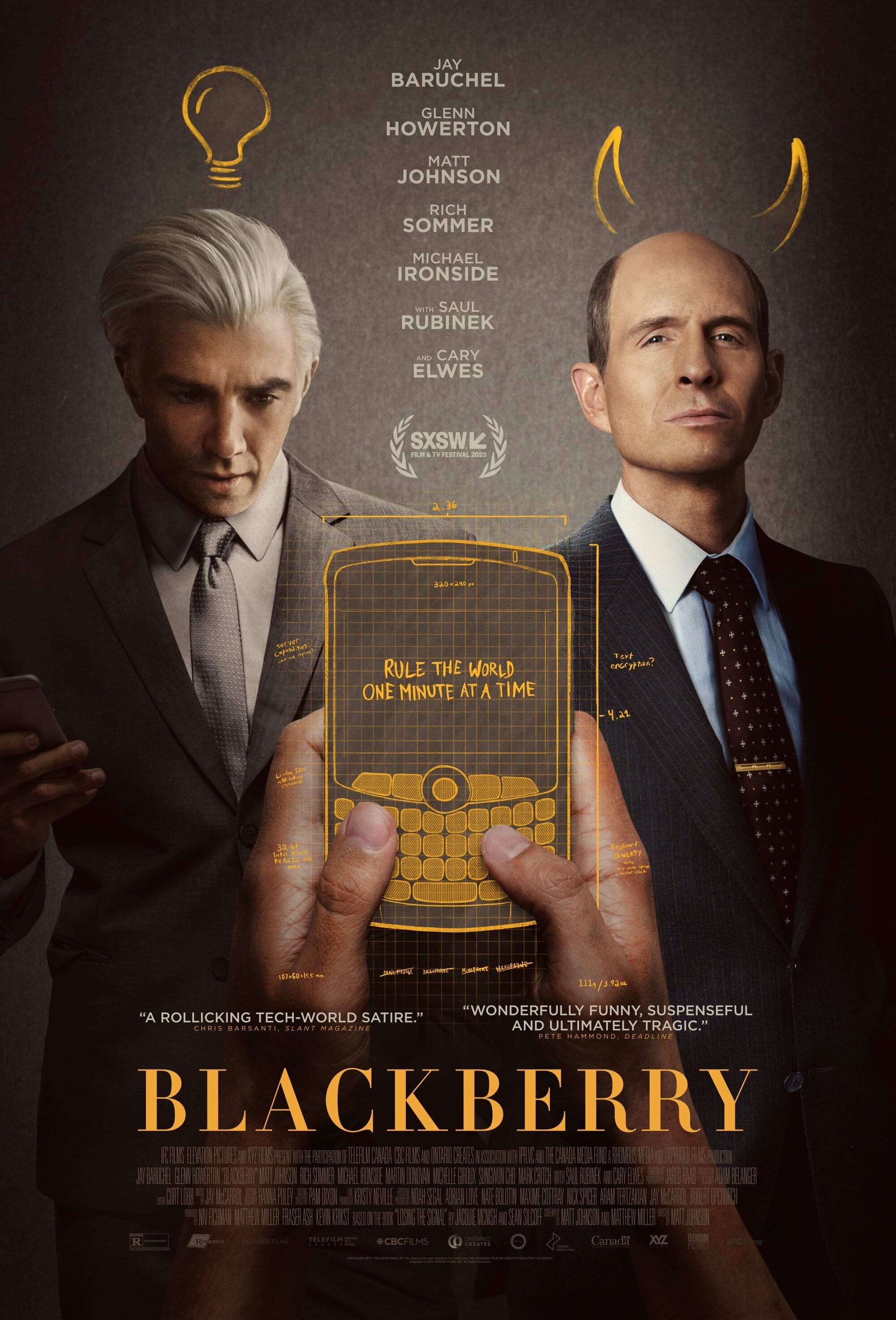 BlackBerry Movie poster