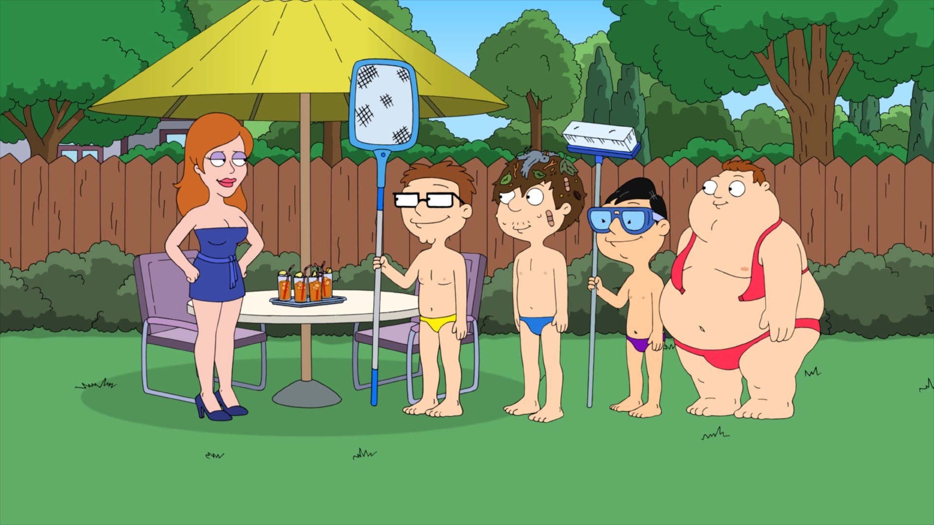 American Dad! Season 11 :Episode 1  Roger Passes the Bar