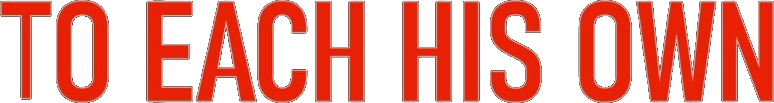 To Each His Own Logo