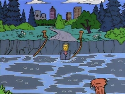 The Simpsons Season 5 :Episode 20  The Boy Who Knew Too Much