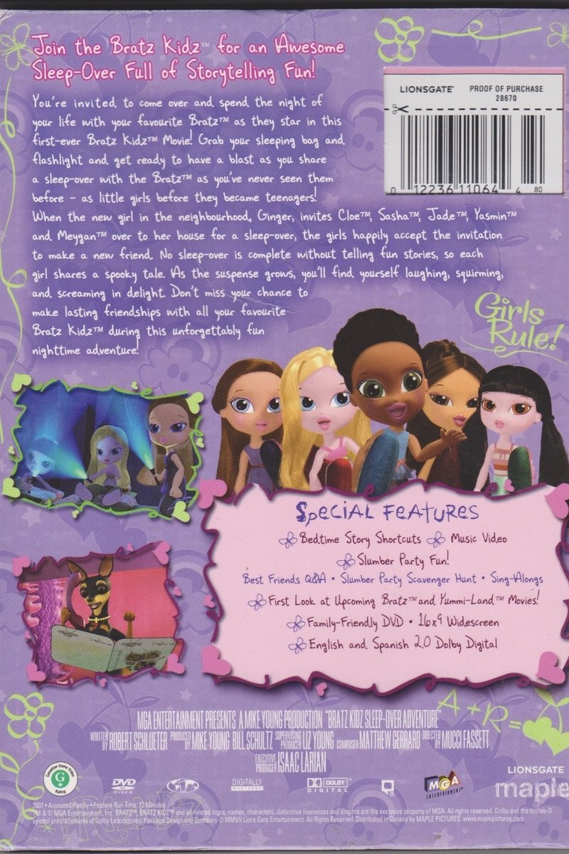Bratz Kidz: Sleep-Over Adventure