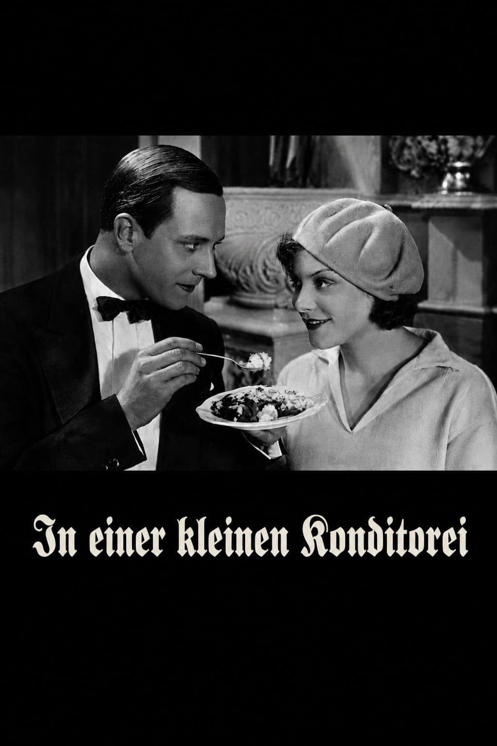In A Small Café (1930) - Jaque Catelain Credit Poster