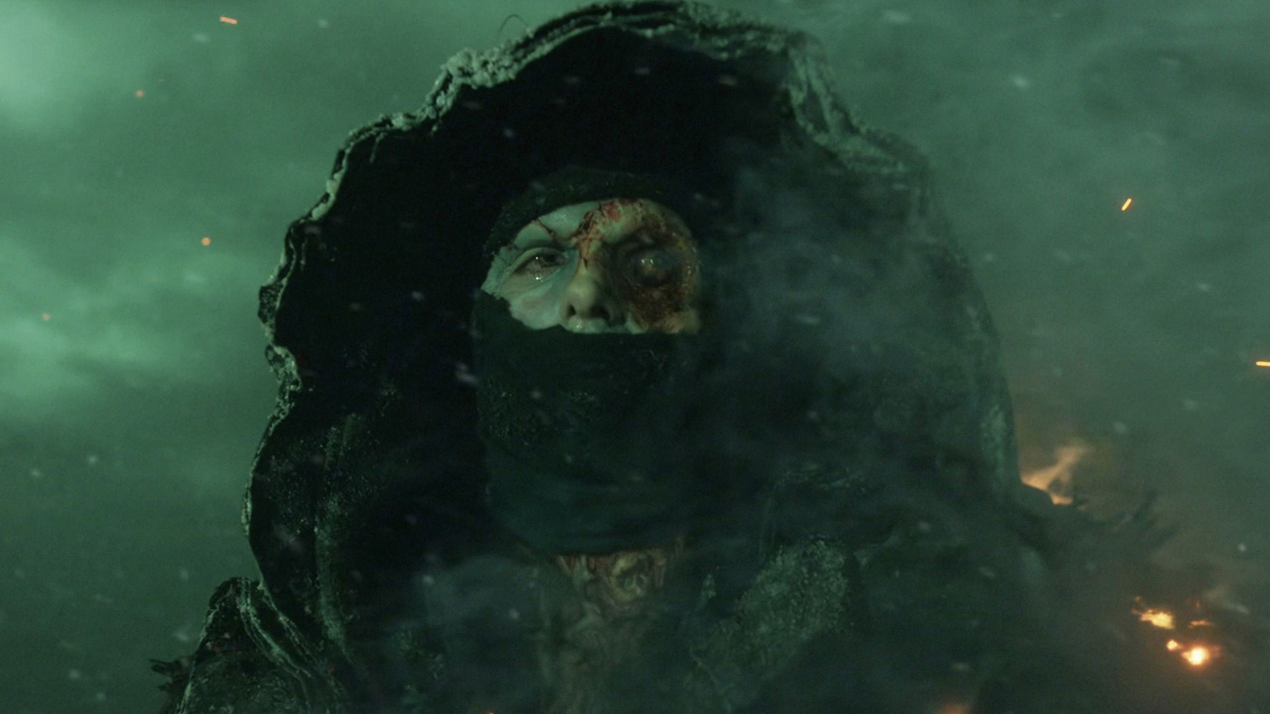 Frankenstein backdrop