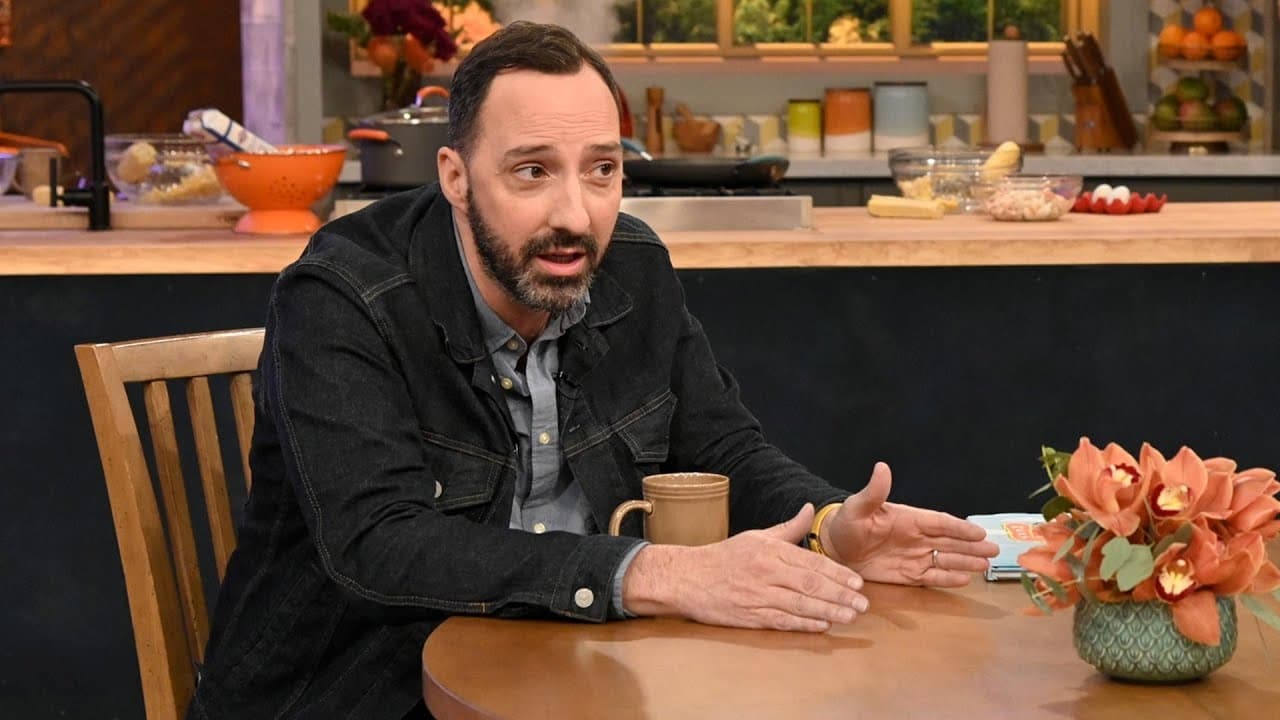 Rachael Ray Season 14 :Episode 4  Veep star Tony Hale is Joining Rachael in The Kitchen as Her Sous-Chef for the Day