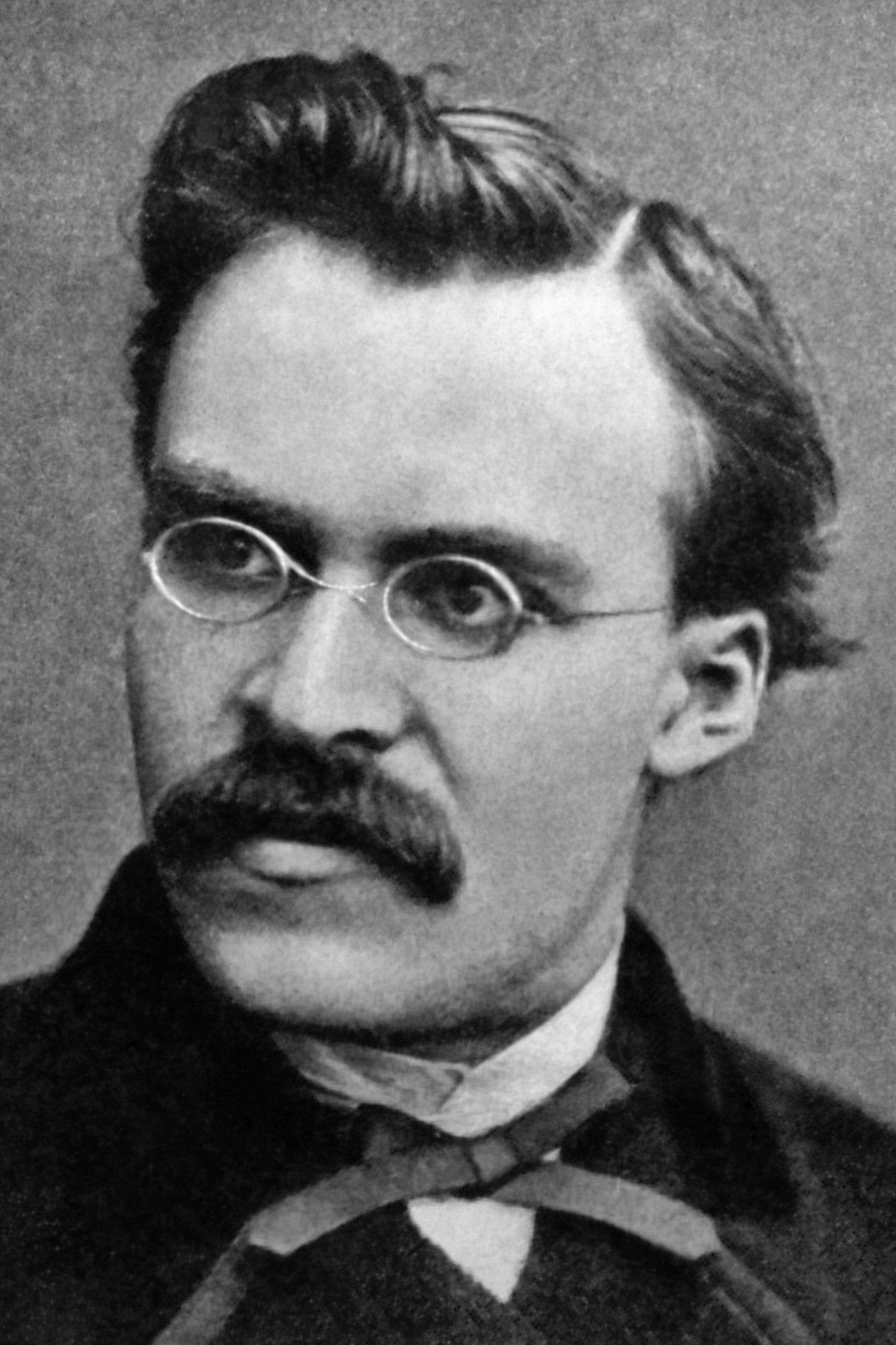 et billede af Friedrich Nietzsche