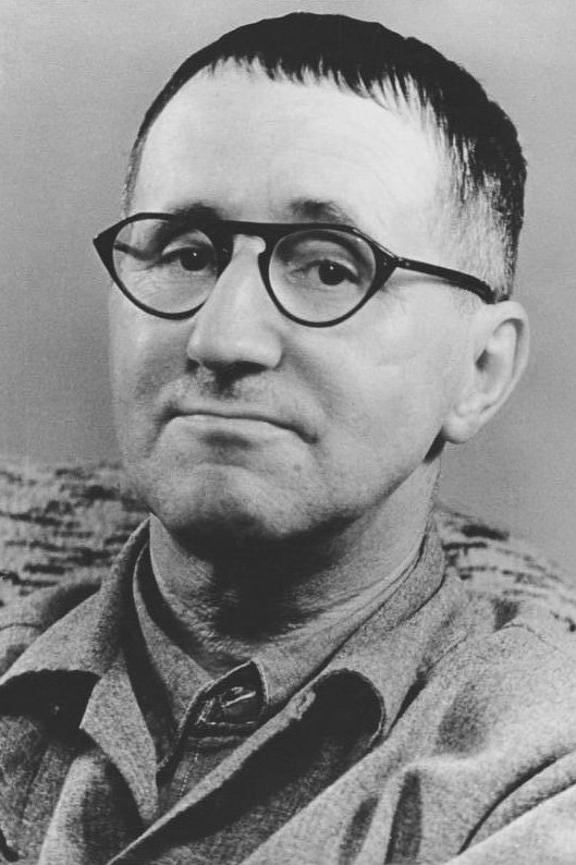 et billede af Bertolt Brecht