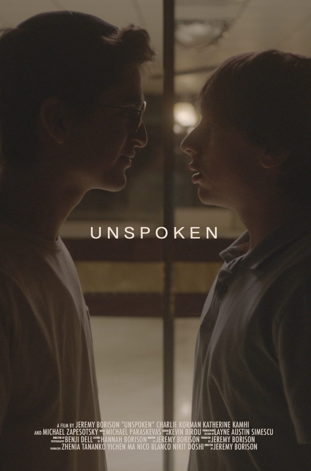 Unspoken poster cover