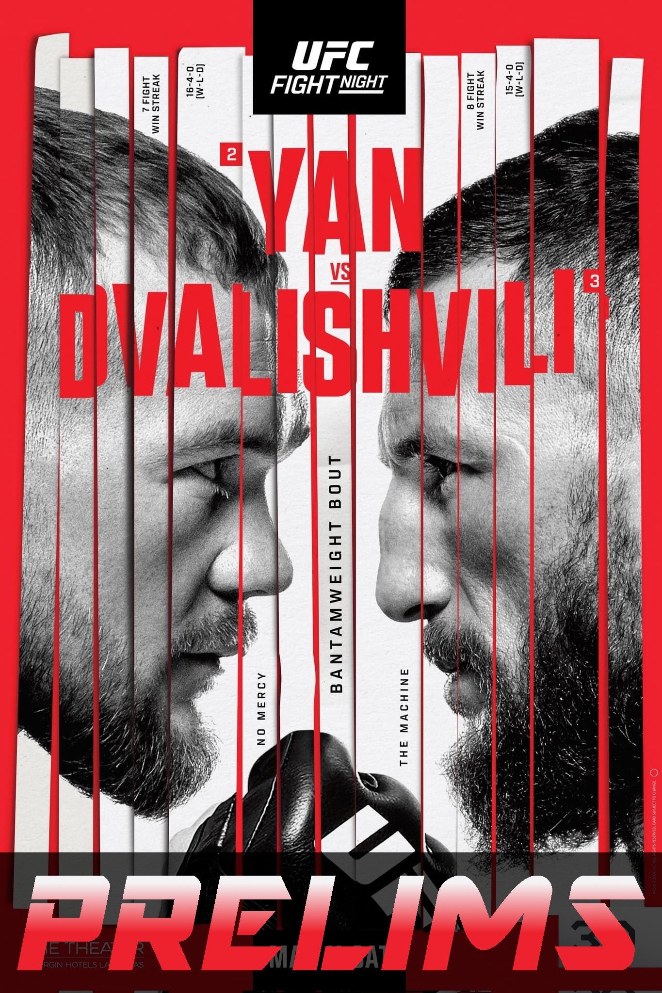 UFC Fight Night 221: Yan vs. Dvalishvili
