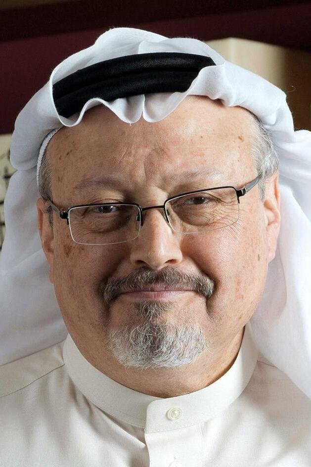 Jamal Khashoggi's picture in the cast