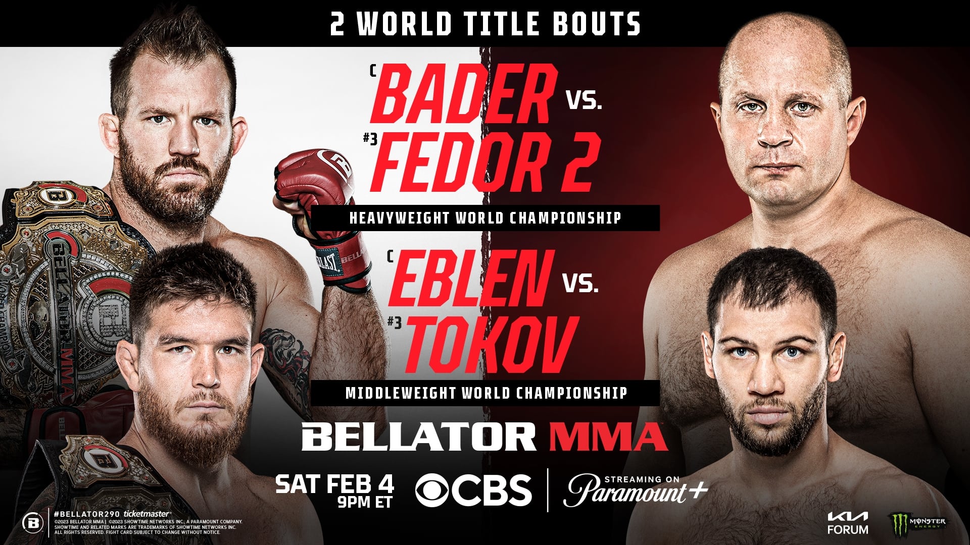 Bellator 290: Bader vs. Fedor 2 (2023)