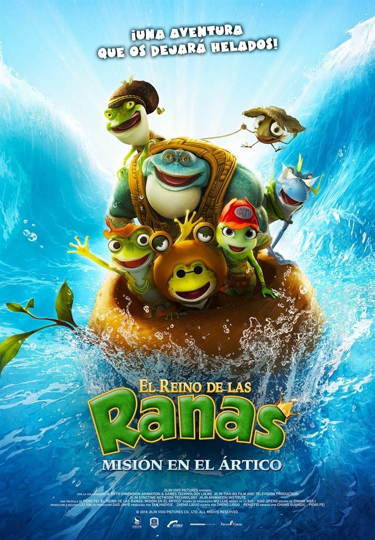 Póster El reino de las ranas. Misión en el Ártico