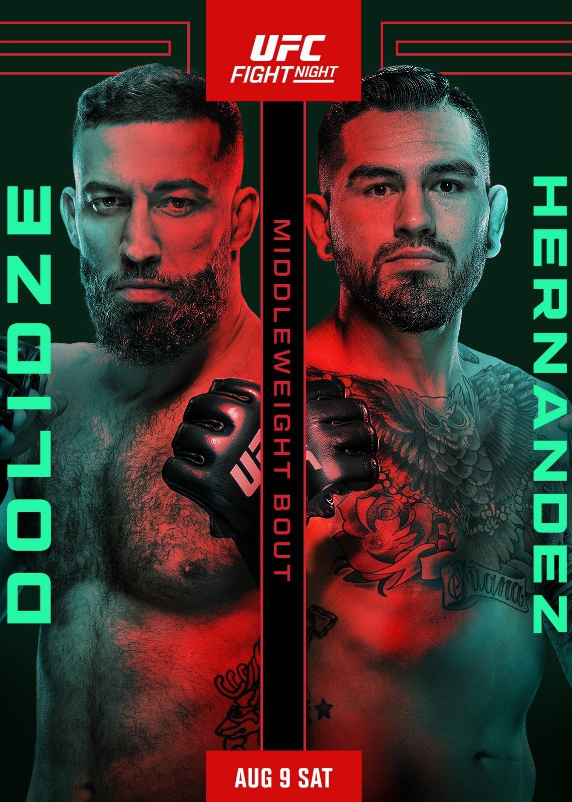UFC on ESPN 72: Dolidze vs. Hernandez