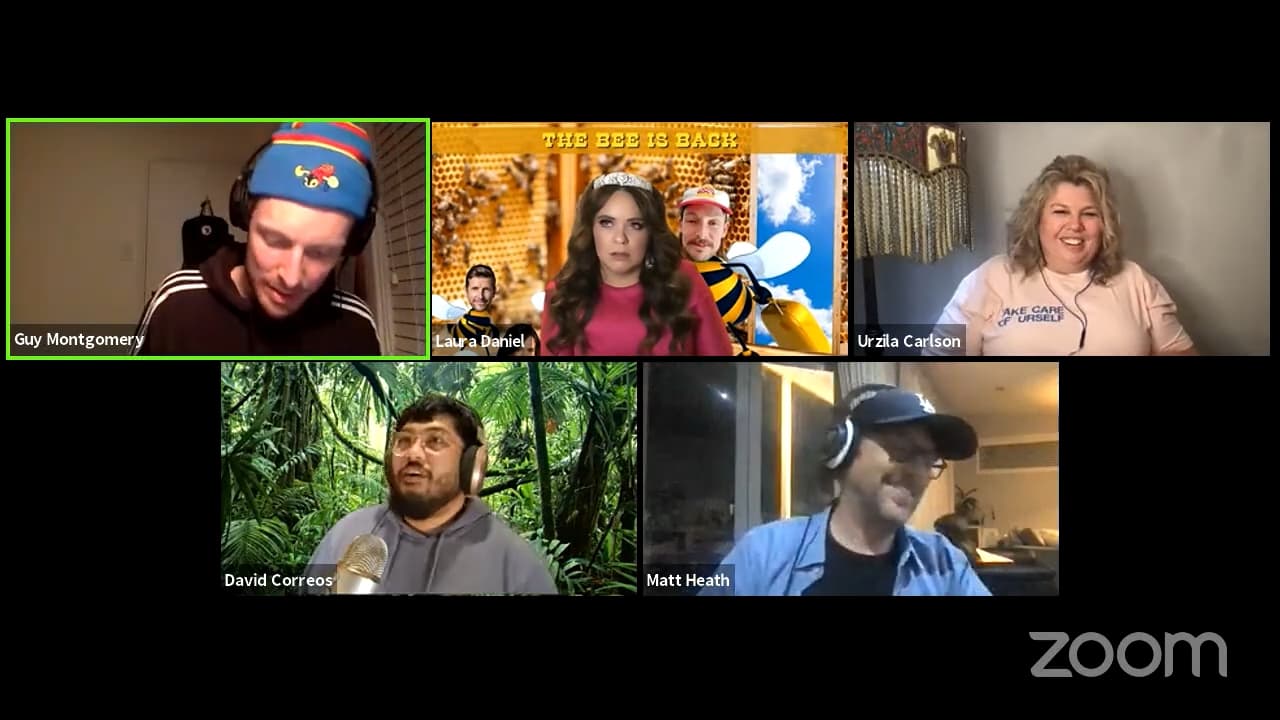 Thumbnail for Laura Daniel, Urzila Carlson, David Correos & Matt Heath Season 0 Episode 7