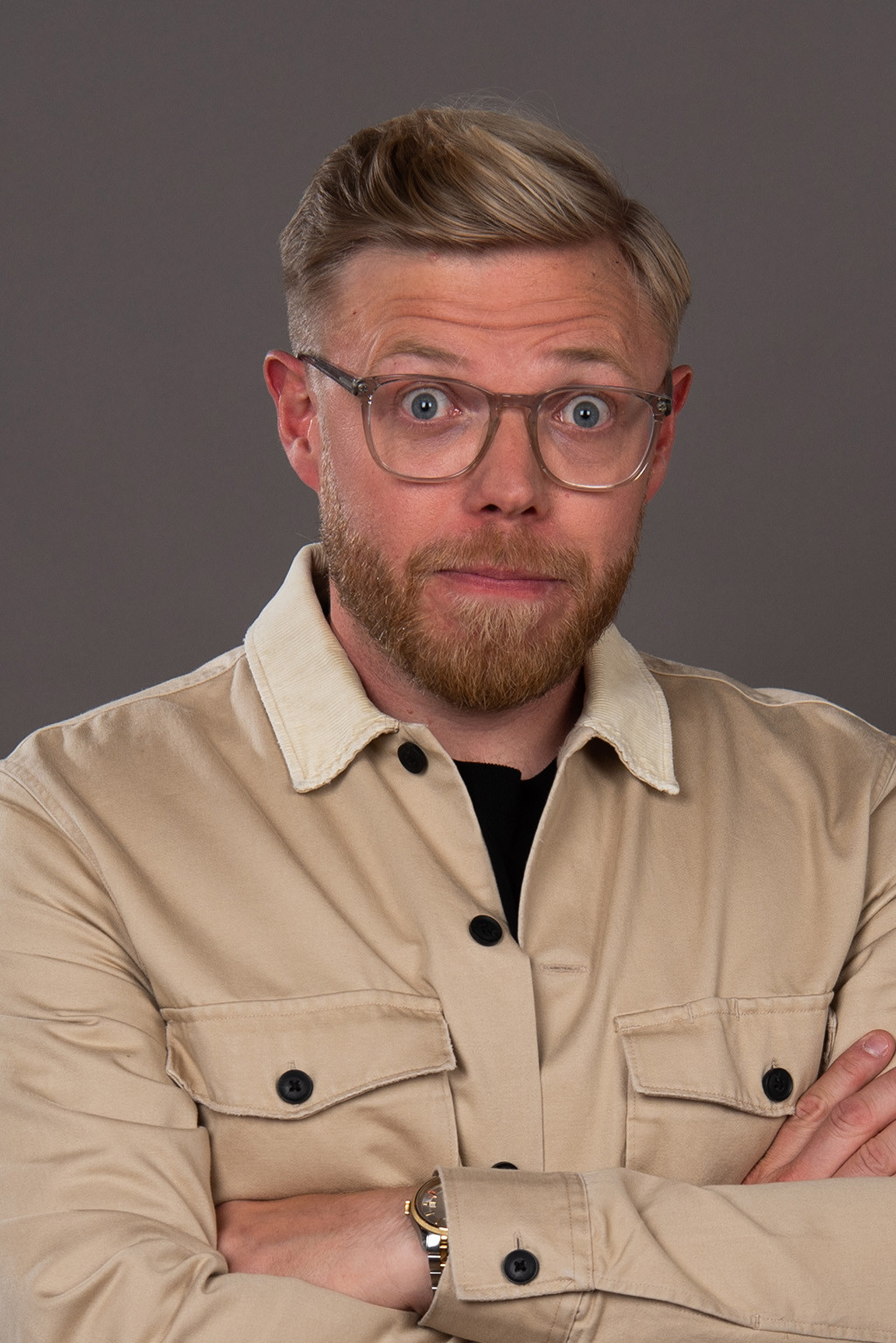 et billede af Rob Beckett