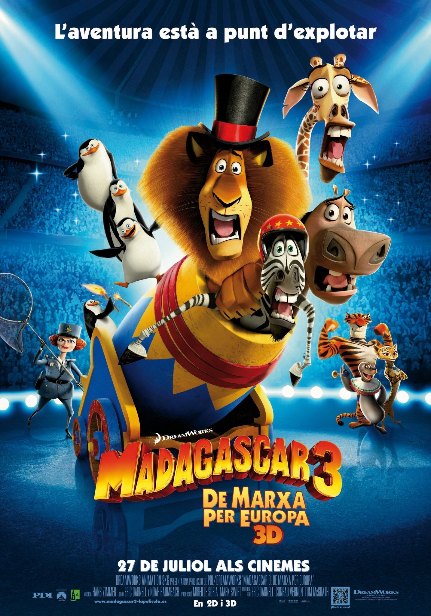 Madagascar 3: Europe's Most Wanted