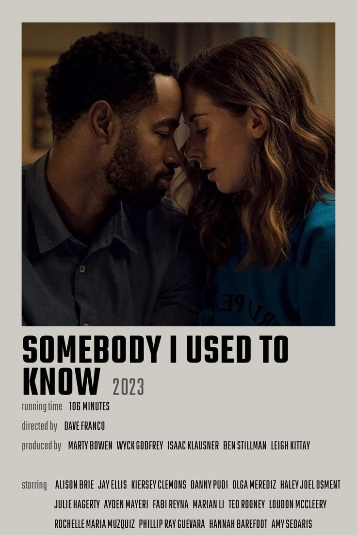 Somebody I Used to Know