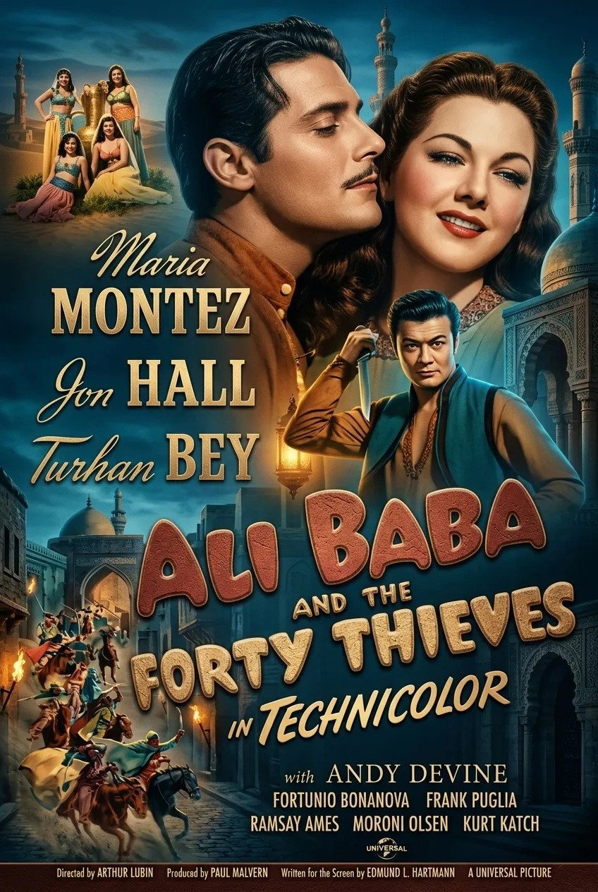 EN - Ali Baba And The Forty Thieves (1944) ARABIAN 1001 NIGHTS COLLECTION
