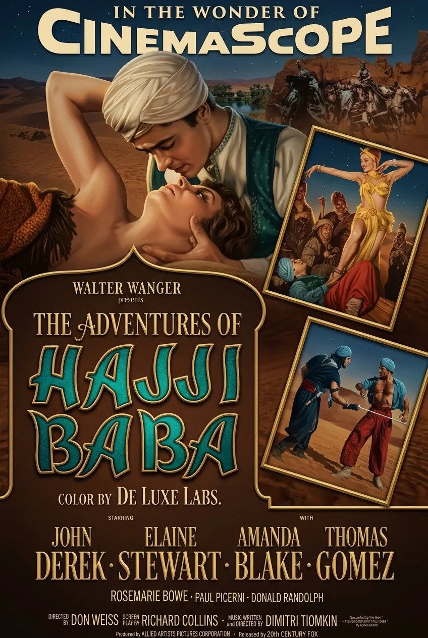 EN - The Adventures Of Hajji Baba (1954) ARABIAN 1001 NIGHTS COLLECTION