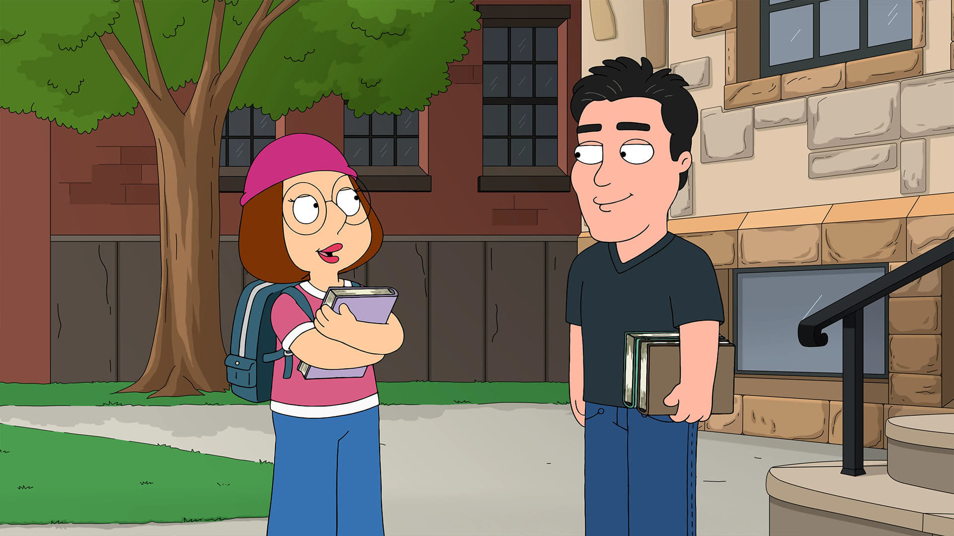 Family Guy Season 19 :Episode 18  Meg Goes to College