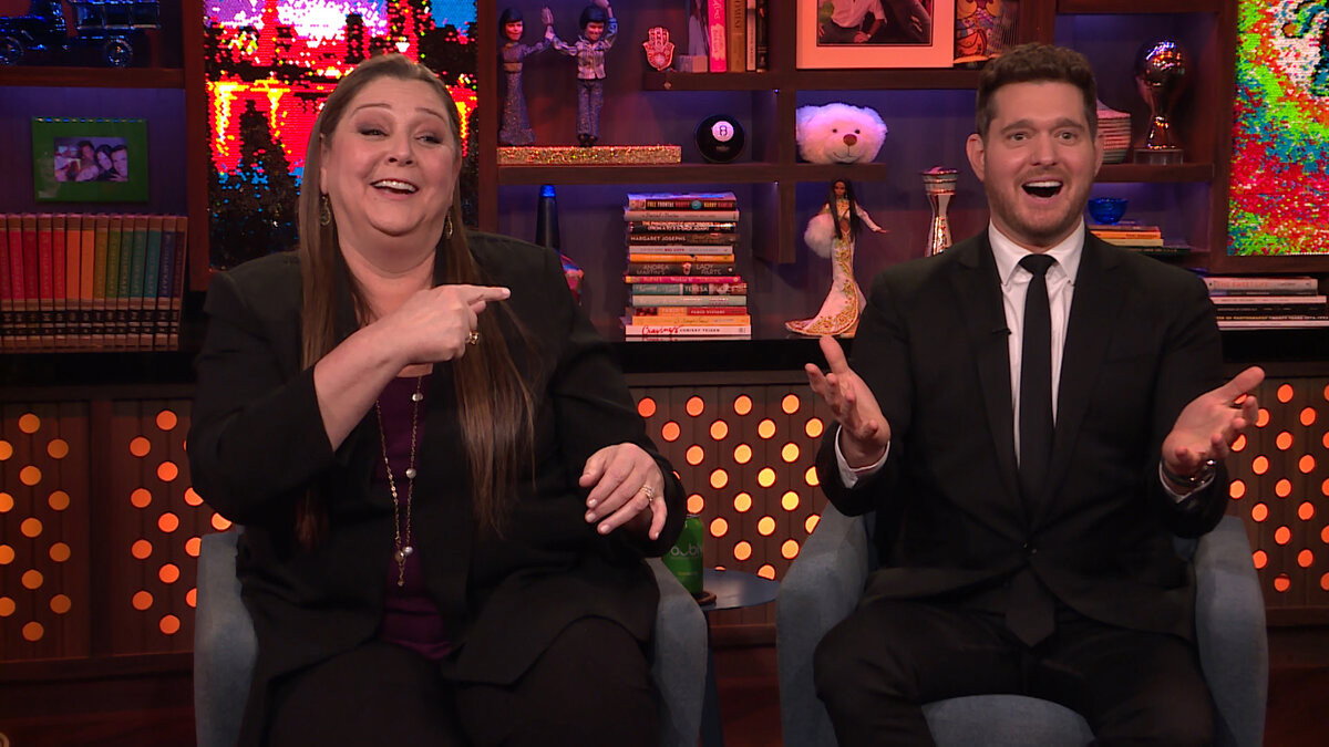 Camryn Manheim & Michael Bubl&eacute;