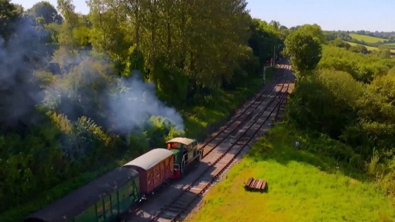 Abandoned Railways from Above
