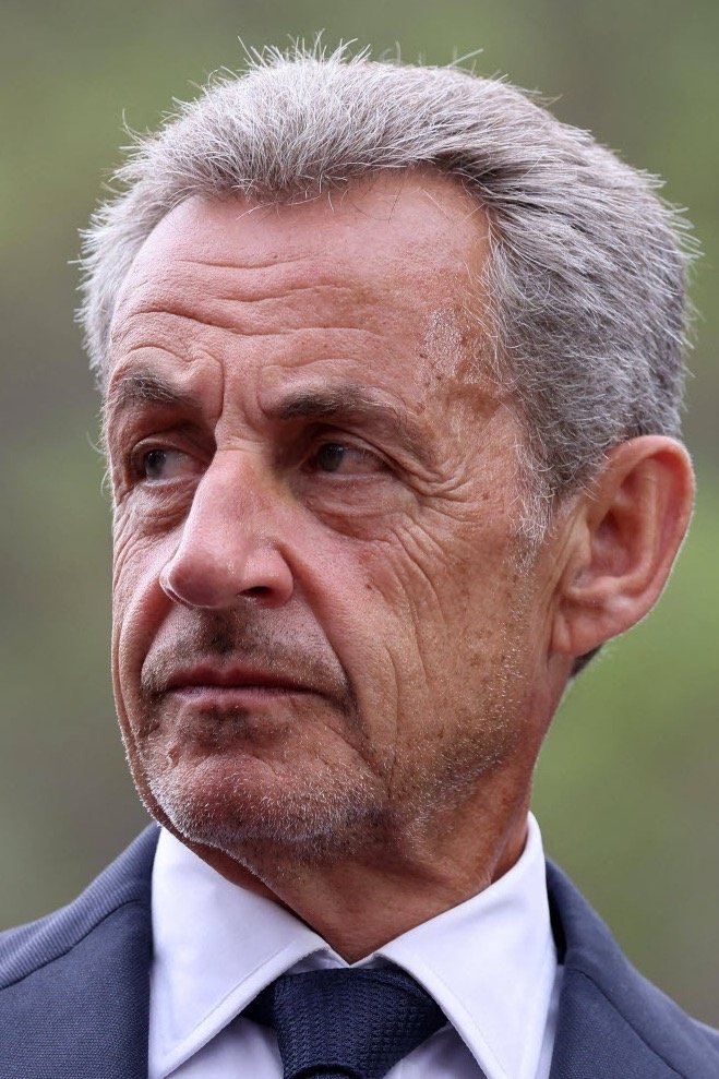 et billede af Nicolas Sarkozy