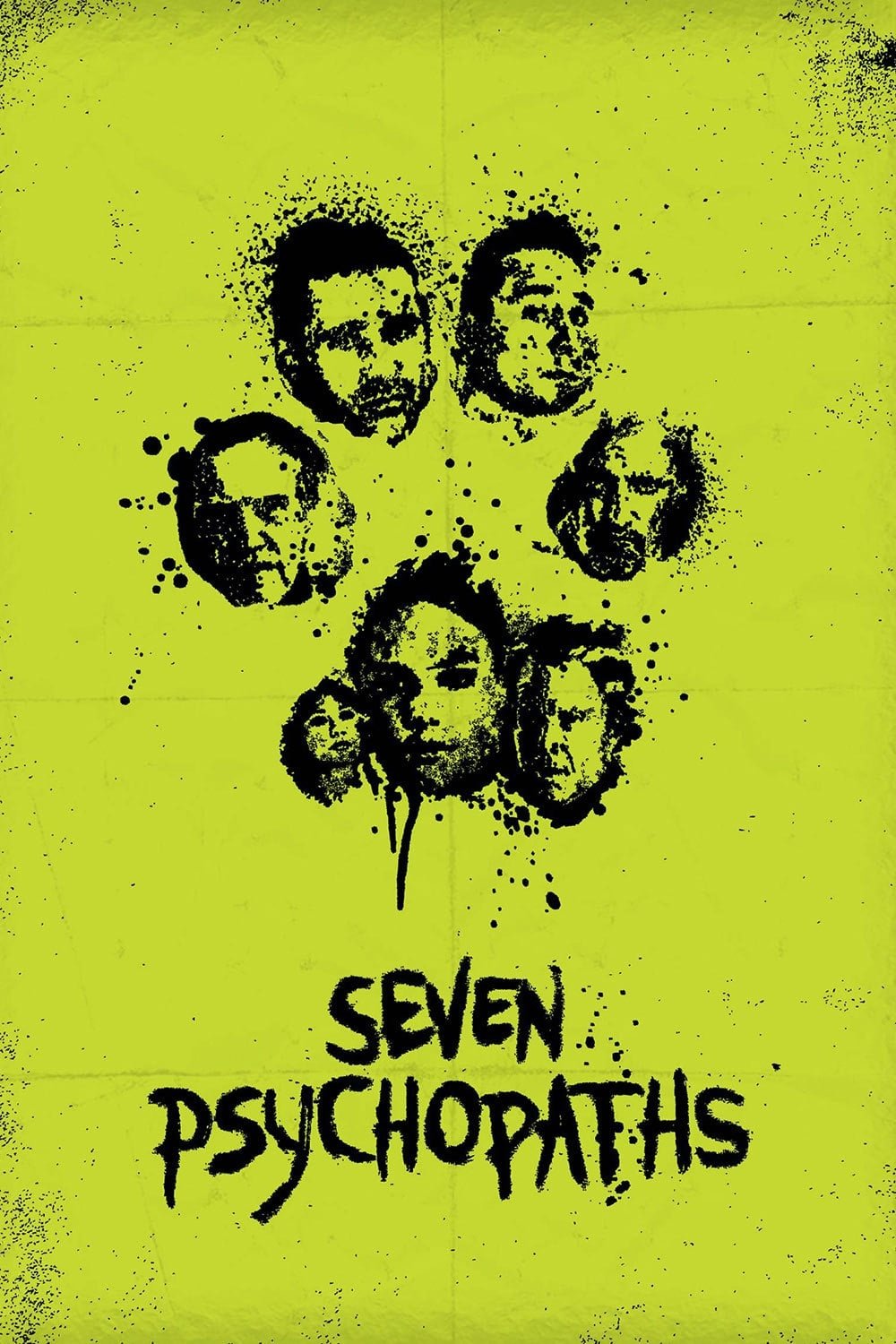 Seven Psychopaths Movie poster