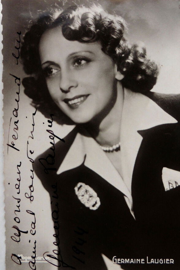 et billede af Germaine Laugier