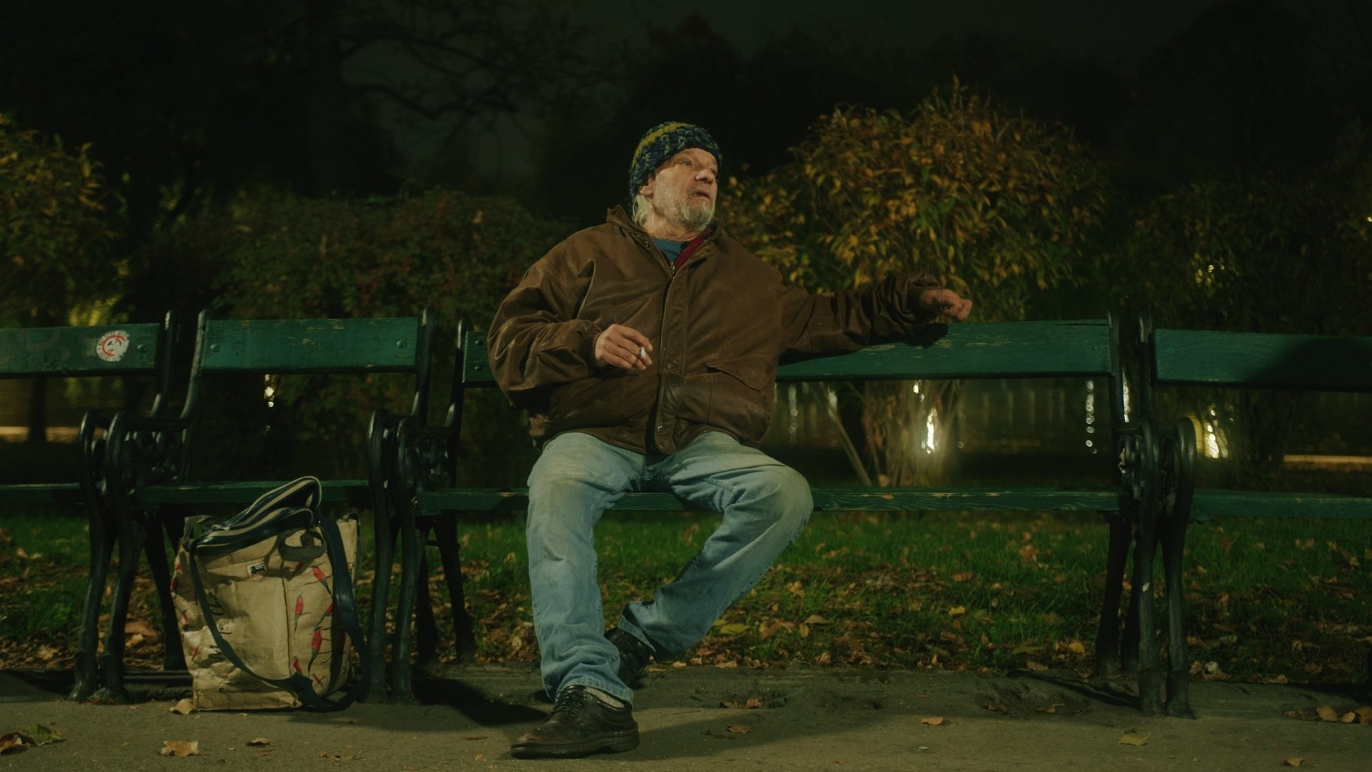 Blocat în propriul film ()