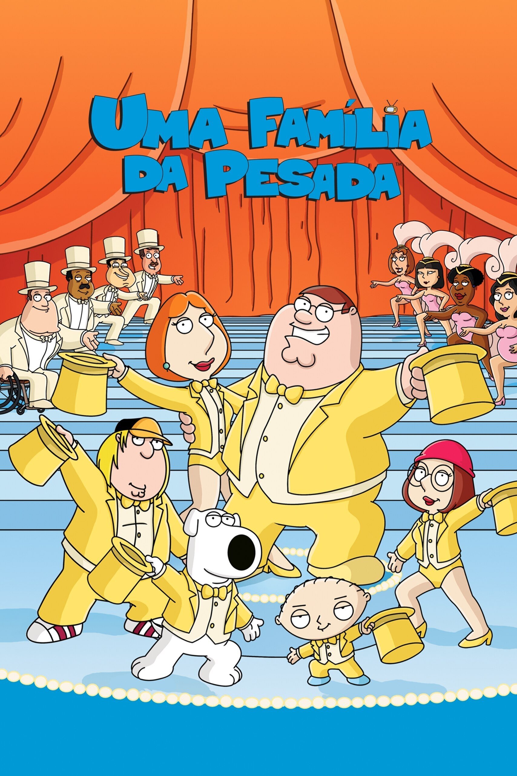 Capa da 4º temporada da série Uma Família da Pesada