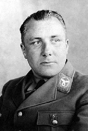 et billede af Martin Bormann