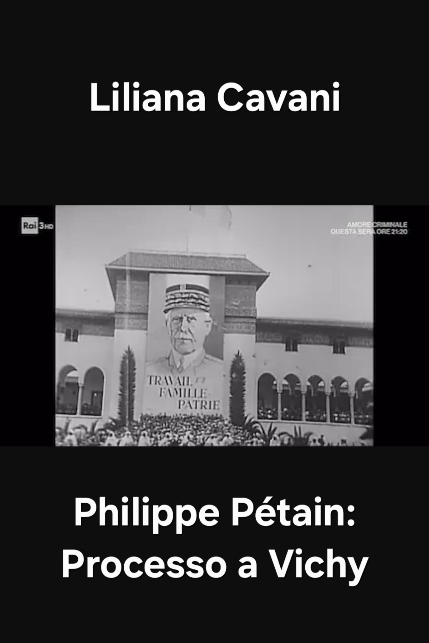 Philippe Pétain: Processo a Vichy