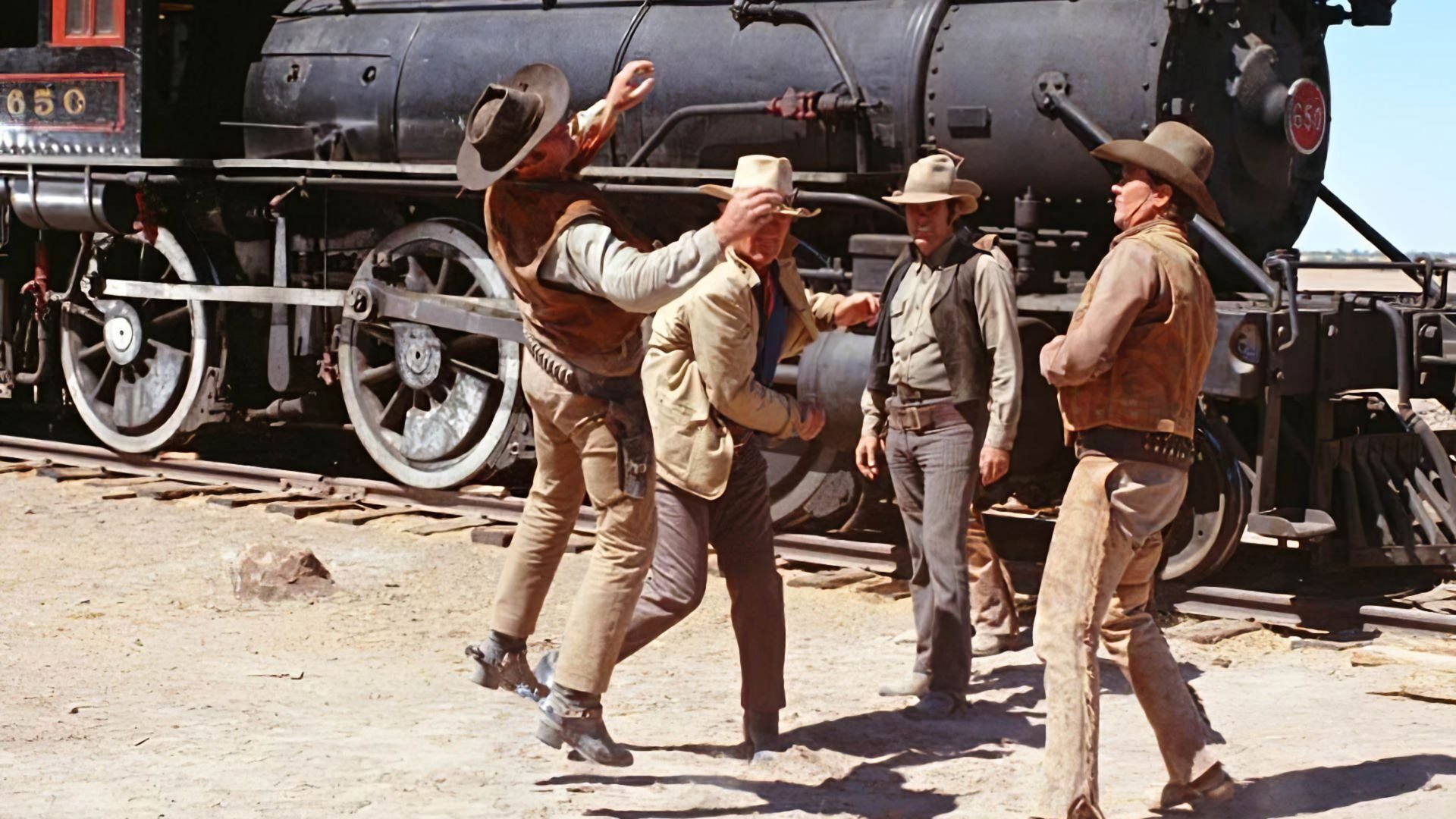 The Train Robbers (1973)