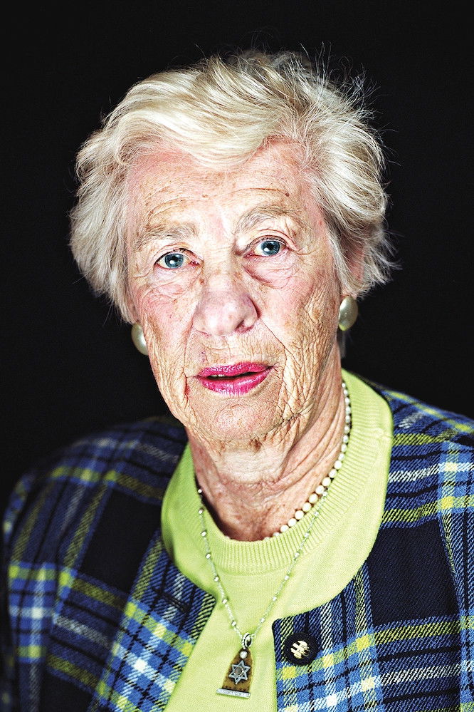 et billede af Eva Schloss