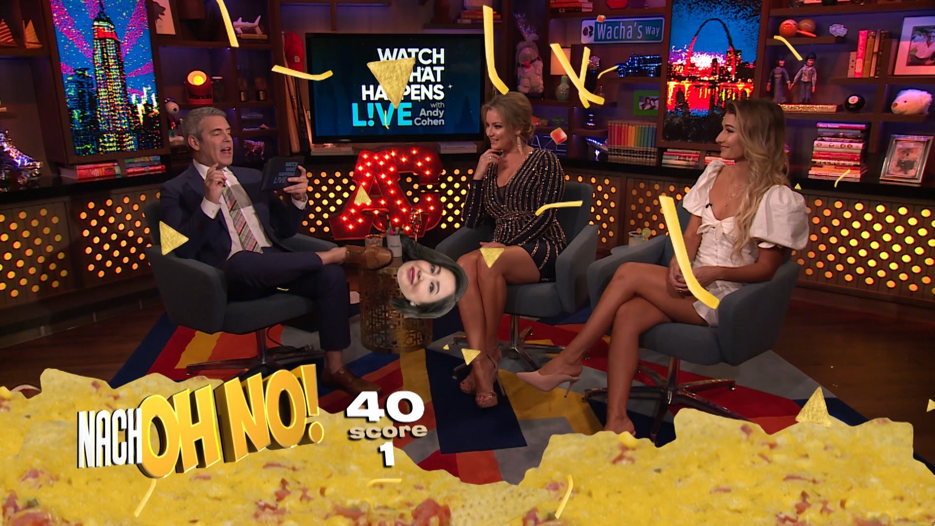 Watch What Happens Live with Andy Cohen Season 16 :Episode 95  Hannah Ferrier; Anastasia Surmava