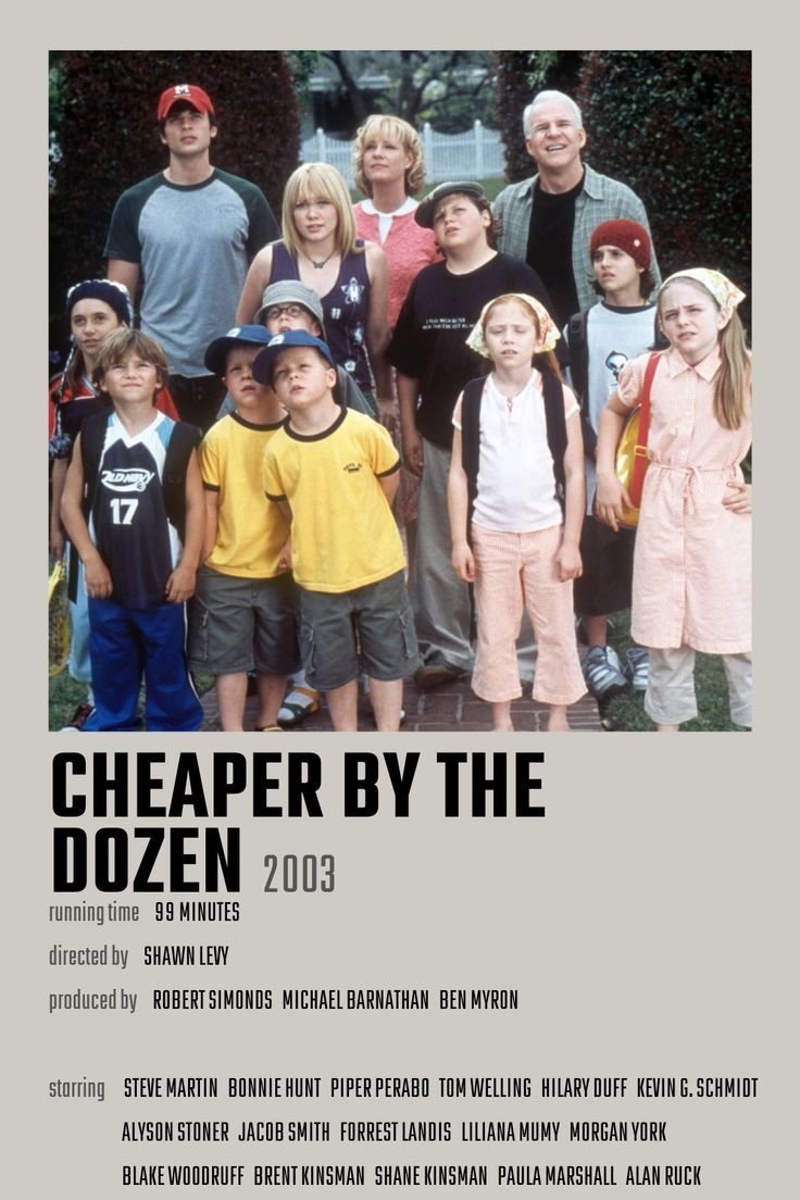 Cheaper by the Dozen