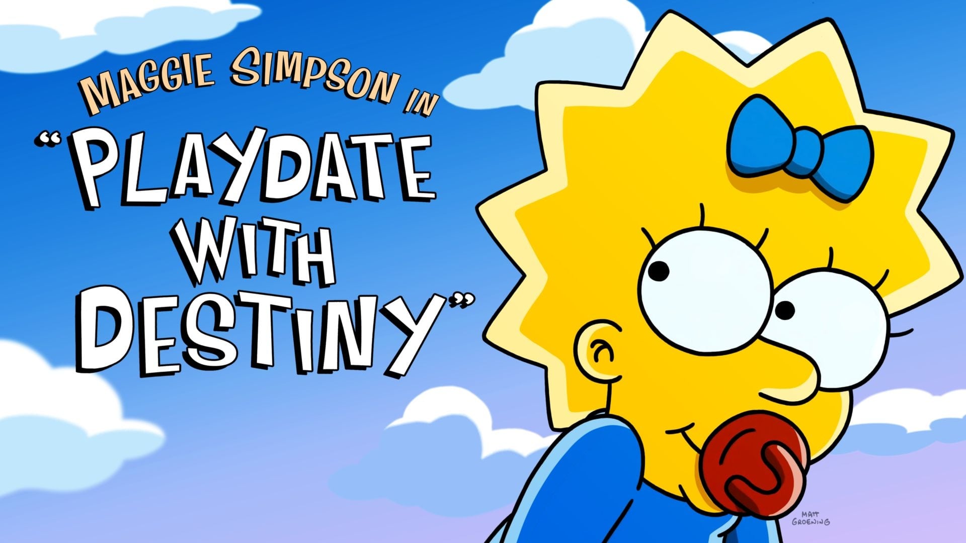 Maggie Simpson en Jugando con el destino