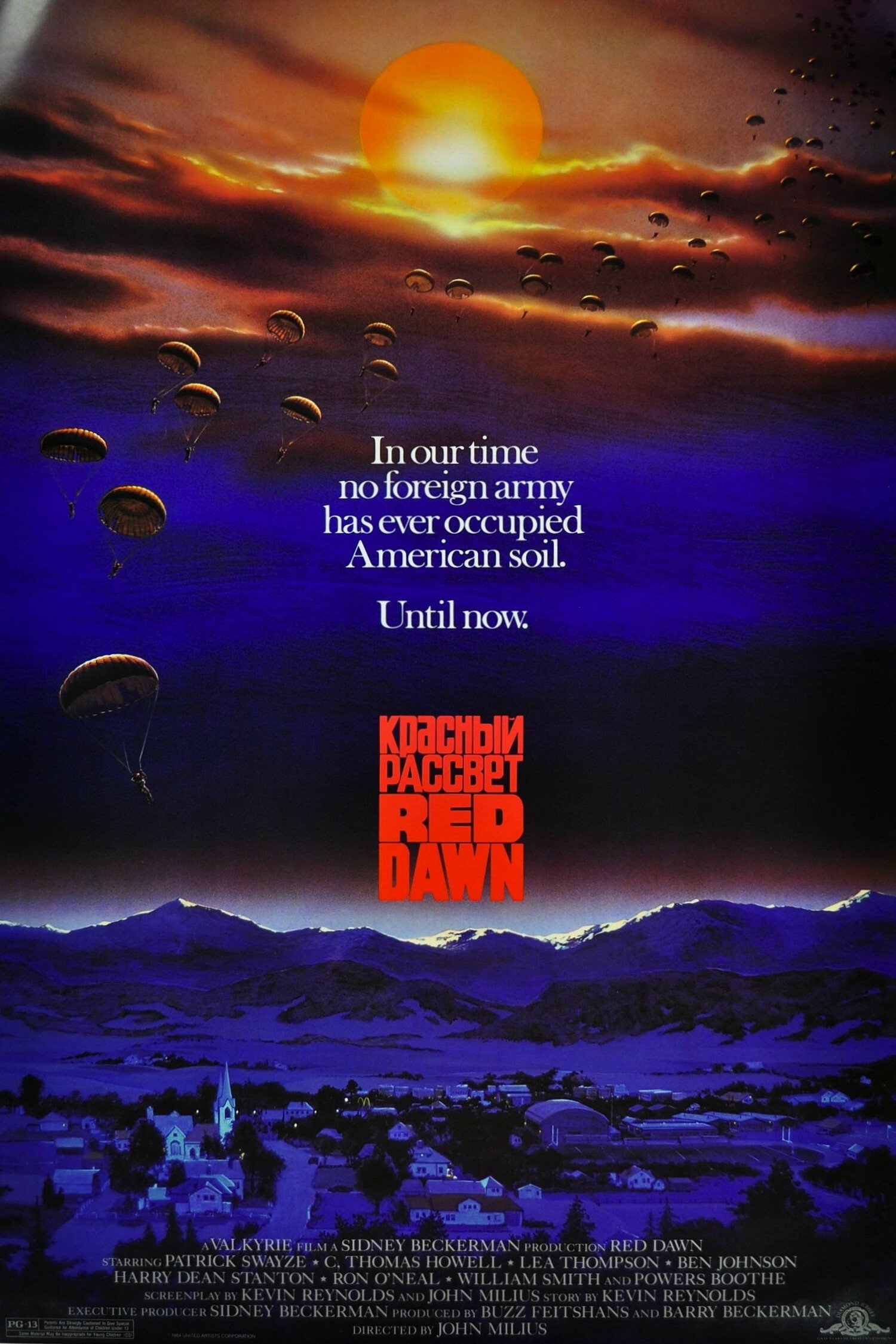 Red Dawn Movie poster