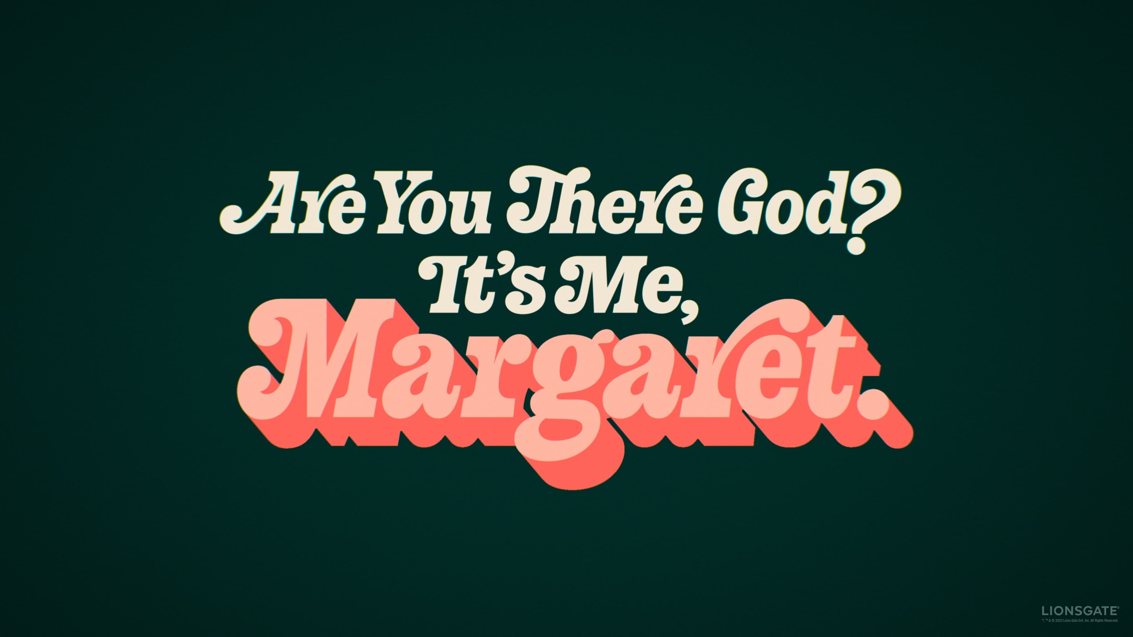 Jesteś tam, Boże? To ja, Margaret