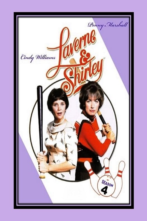 Capa da 4º temporada da série Laverne & Shirley