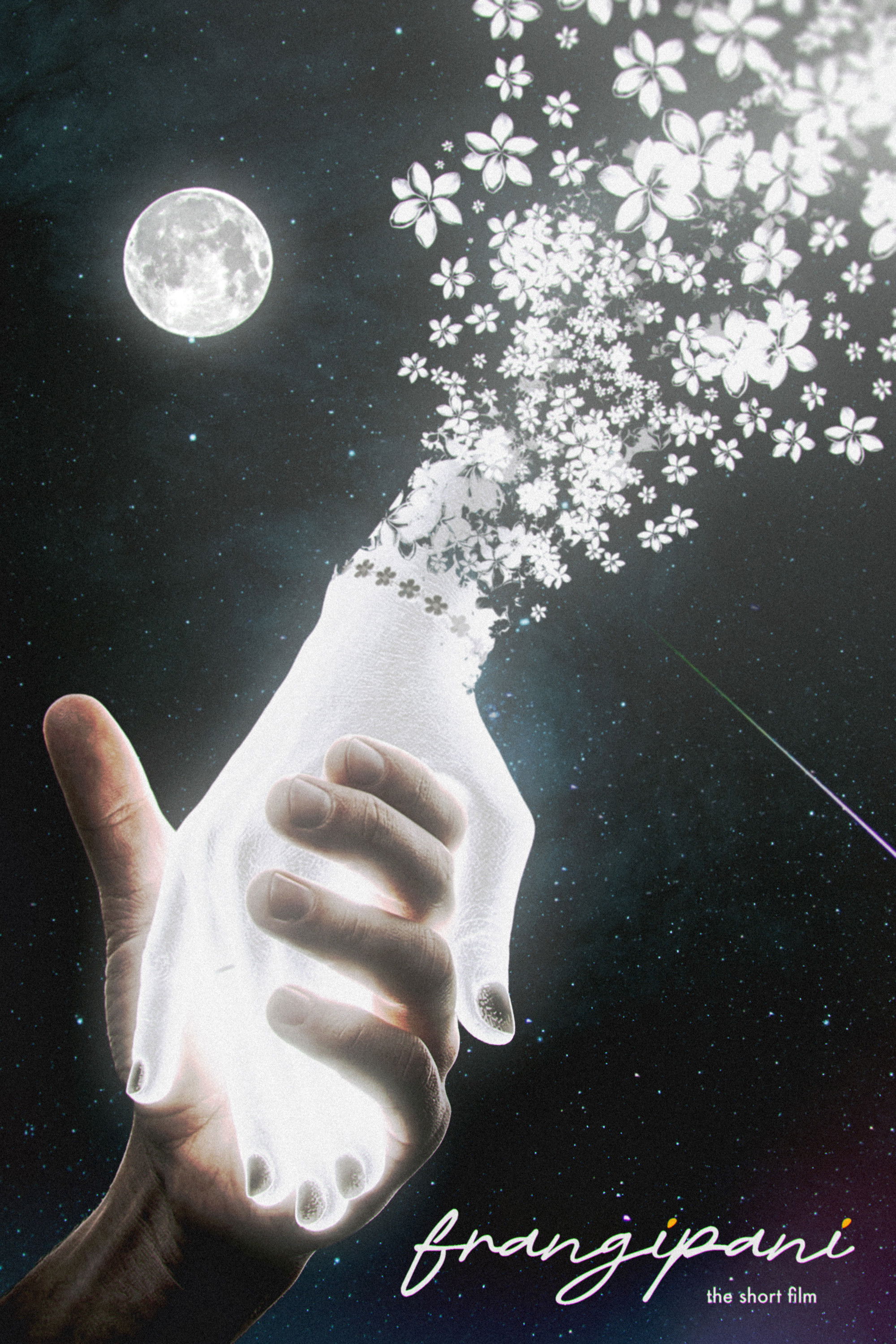 Plakat, der markedsfører Frangipani: The Short Film