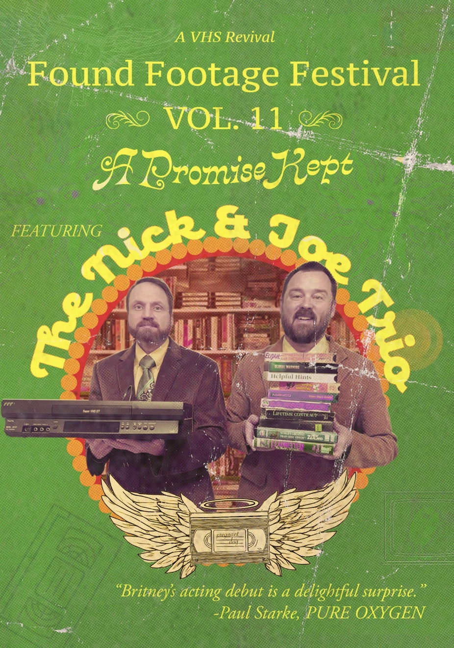 Plakat, der markedsfører Found Footage Festival Vol. 11