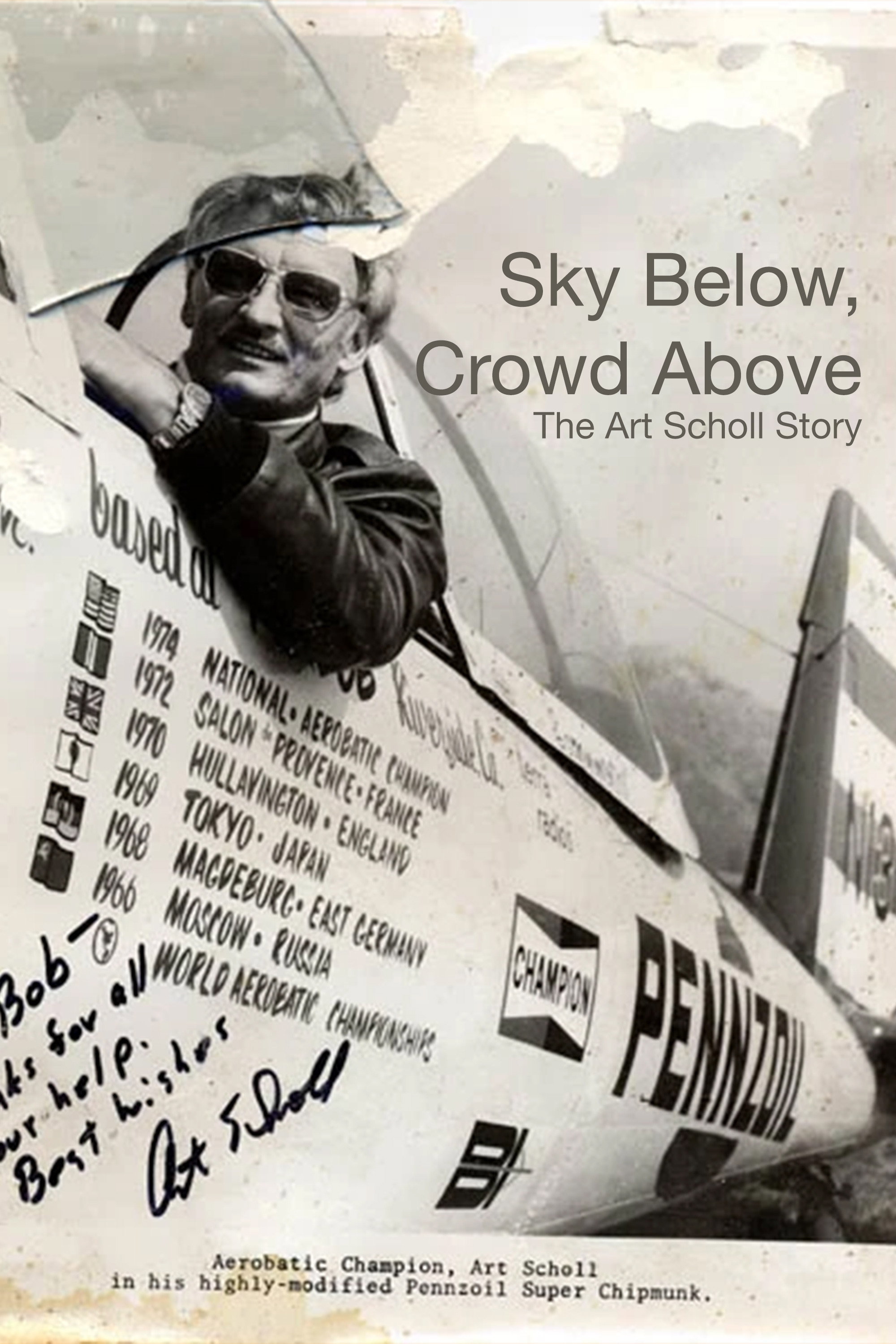 Sky Below, Crowd Above: The Art Scholl Story