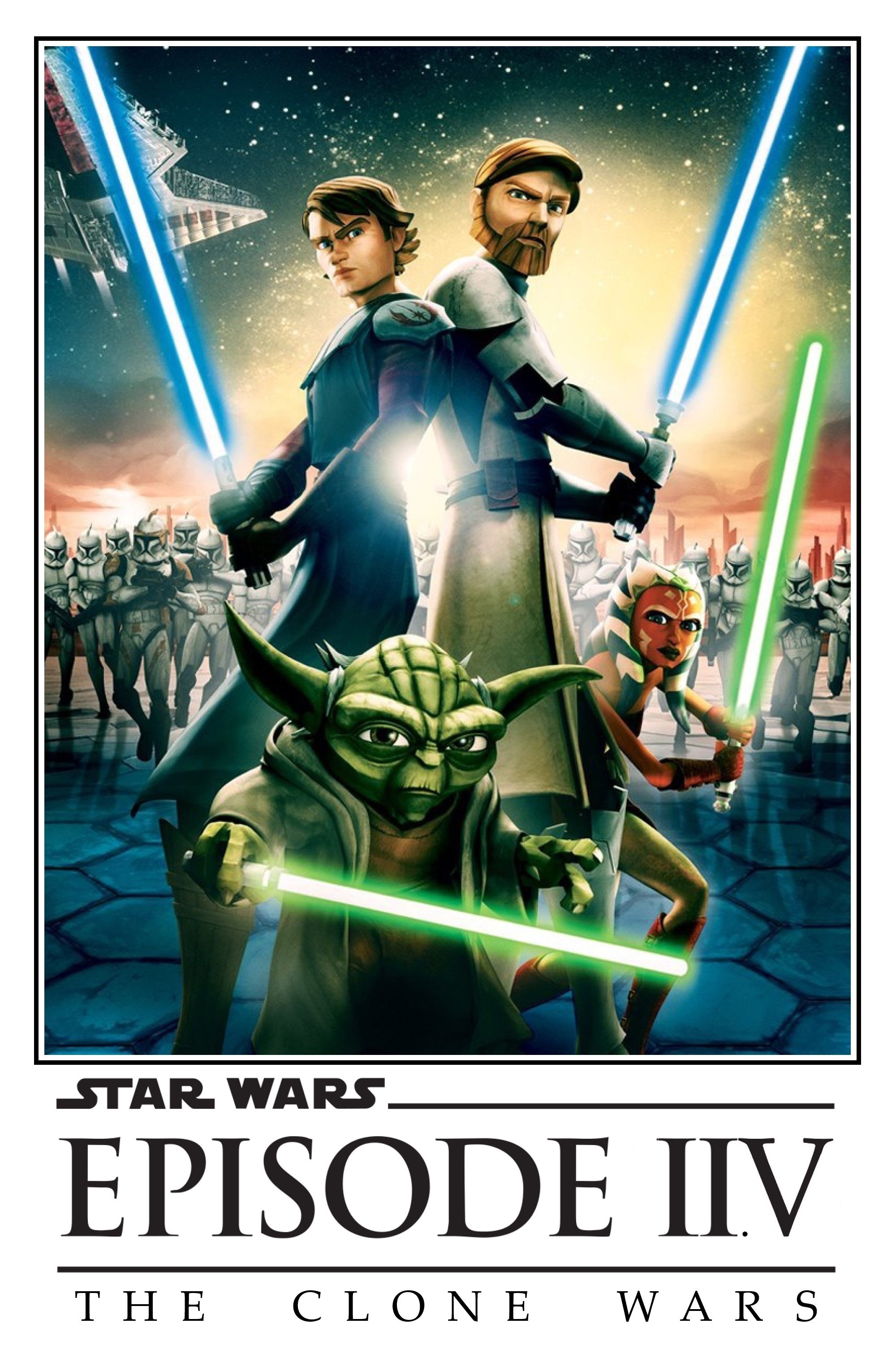 Star Wars The Clone Wars (2008) Posters — The Movie Database (TMDb) Star Wars The Clone Wars (2008) Posters — The Movie Database (TMDb)