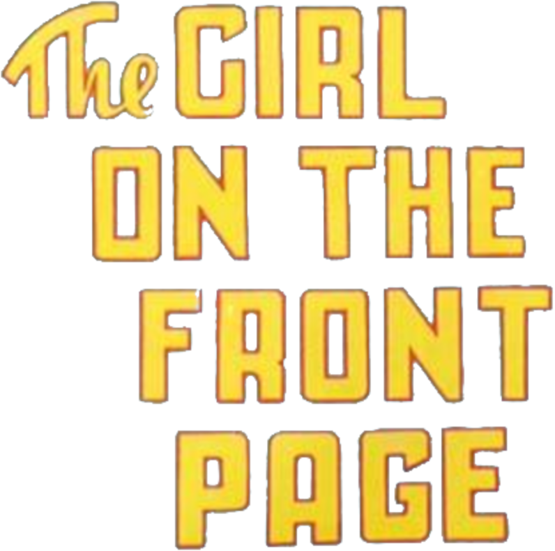 The Girl on the Front Page Logo