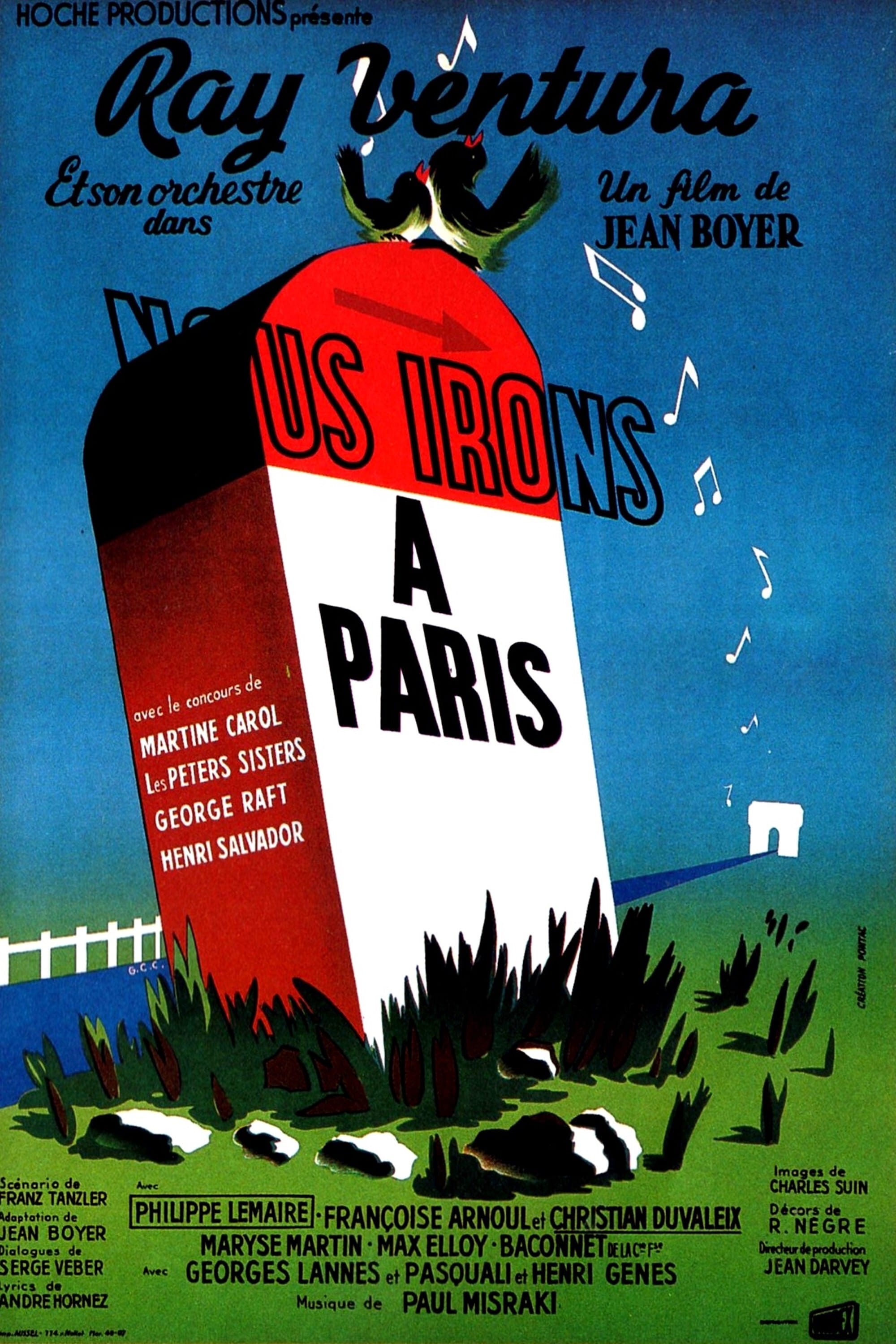 Affiche du film Nous irons à Paris 16525