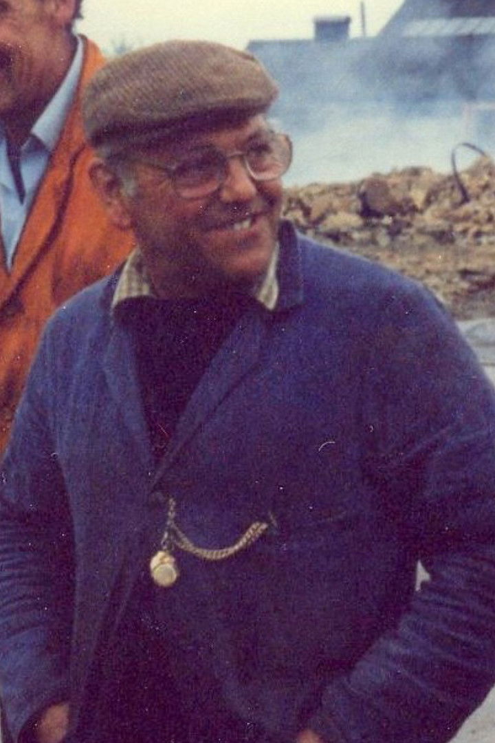 et billede af Fred Dibnah